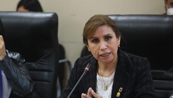 Patricia Benavides expuso antes el Congreso la necesidad de que se le otorgue al Ministerio Público el dinero para el presupuesto 2023.