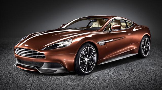 Aston Martin Vanquish. Potenciado con un motor V12 de seis litros capaz de acelerar de 0 a 100 km/h en 4.1 segundos. Precio: US$ 314,000. (Foto: Megaricos)
