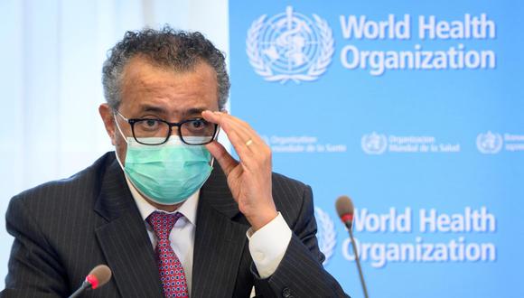 Tedros Adhanom Ghebreyesus, director de la OMS, reconoció la semana pasada que era prematuro descartar un vínculo potencial entre la pandemia y la posibilidad de que el coronavirus se haya filtrado de un laboratorio chino. (Foto: Laurent Gillieron / Reuters)