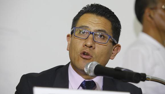 El procurador Amado Enco se presentó en el Congreso para dar un balance de su gestión. (Foto: El Comercio)