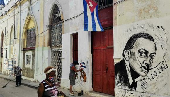 En Cuba hay “suficientes revolucionarios para enfrentar cualquier tipo de manifestación”, advirtió hace una semana el presidente Miguel Díaz-Canel, ante el desafío de grupos opositores de mantener la marcha. (Foto: AFP)