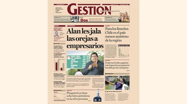 Sección B. Durante seis años se publicó una sección con noticias de deporte, espectáculos y cultura.