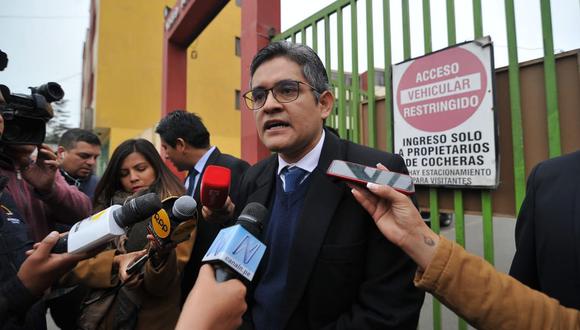 El fiscal José Domingo Pérez pidió a Rafael Vela que se tomen medidas para tener un mejor registro de quienes ingresen a las oficinas del equipo especial. (Foto: GEC)