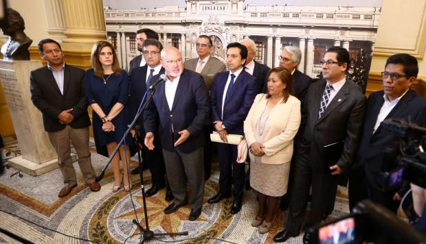 Bancada de PpK. (Foto: Congreso)