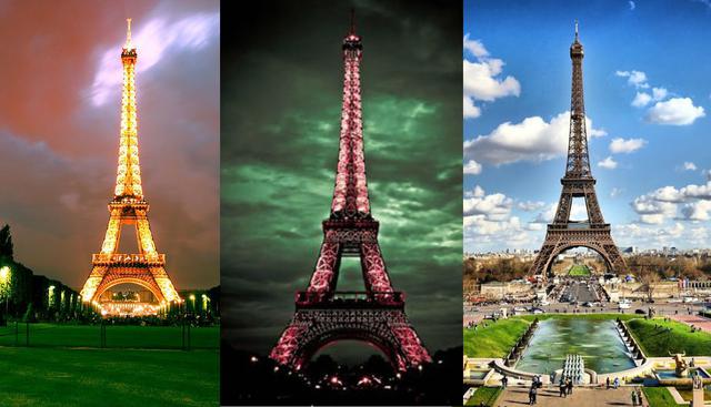 La Torre Eiffel es uno de los monumentos más visitados en el mundo, con un promedio de 7.1 millones de turistas al año. Foto: Pinterest/99TravelTips/Daily/PhilippKlinger)