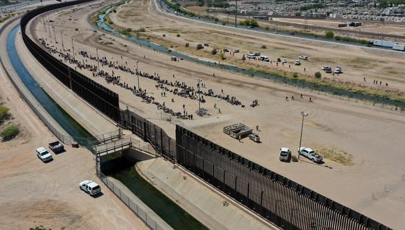 Frontera entre Estados Unidos y México. (Foto: AFP)