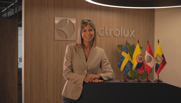 Ana Vernaza, general manager de Andinos en Electrolux.