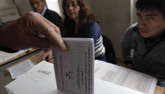 Las Elecciones Congresales Extraordinarias 2020 se realizarán el próximo 26 de enero. (Andina)