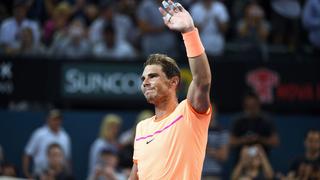 Rafa Nadal se clasifica para la segunda ronda en Brisbane