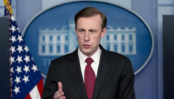 Jake Sullivan, asesor de seguridad nacional del presidente de Estados Unidos, Joe Biden. (Foto: AP).