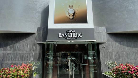 Tienda de Miraflores de la histórica joyería Casa Banchero.