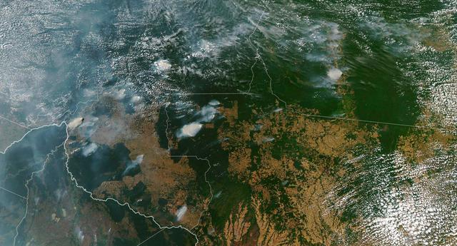 FOTO 2 | Ocho países y un organismo inoperante frente a las crisis. (Foto: HO / NASA Earth Observatory / AFP)