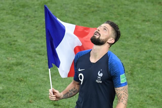 FOTO 11 | Olivier Giroud es el centrodelantero del campeón del mundo. Sus ingresos suman 6.9 millones de euros al año. (Foto: AFP)