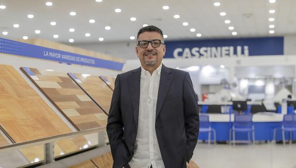 Jony Cava, gerente general de Retail de Cassinelli. (Foto: César Campos).