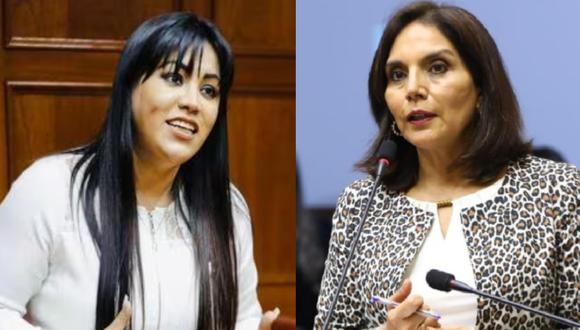 Vivian Olivos y Patricia Juárez denunciaron ser víctimas de extorsión.