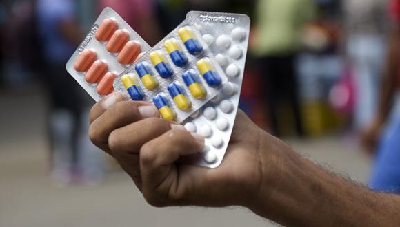 Se encontraron hasta nueve millones de productos como píldoras para la disfunción estéril, medicamentos hipnóticos, sedantes, vitaminas, antipalúdicos, antisépticos, jeringuillas, etc. (Foto: AFP).