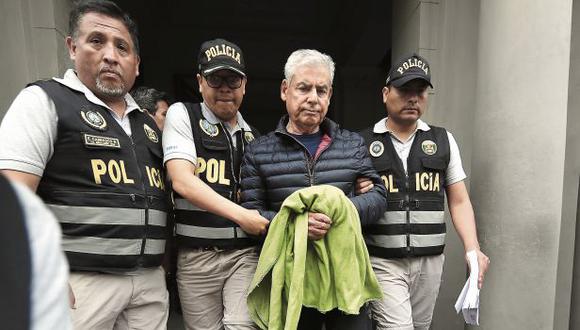 César Villanueva fue detenido el martes en la tarde de manera preliminar cuando se encontraba en un restaurante del distrito de Los Olivos. (Foto: GEC)