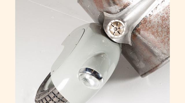 Se le quitó la pintura sin lijarse y se cubrió la chapa con un protector transparente. (Foto: Motorpasión)