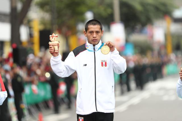 Christian Pacheco: Medalla de oro en Maratón masculina. (Foto: Giancarlo Avila / GEC)