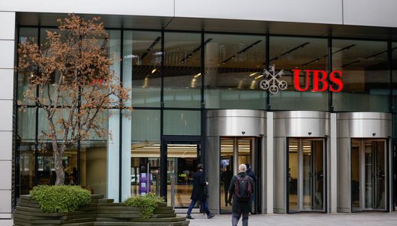 The UBS Group AG offices in the City of London, UK, on Monday, March 20, 2023. European stocks slumped on Monday, as UBS's agreement to buy Credit Suisse Group AG failed to assuage fears about potential global banking turmoil.