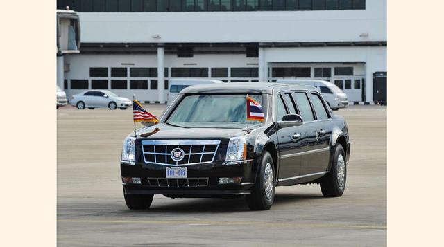 La Limusina Presidencial, La Cadillac One. Te presentamos la Cadillac One, que a partir de ahora servirá para todos los desplazamientos del presidente, pues durante los próximos cuatro años Trump no estará autorizado a circular en ninguno de sus prestigio