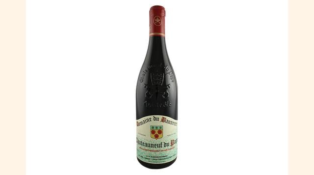 Chateauneuf-du-Pape. Botella recomendada: Domaine du Banneret 2013 (US$ 60). De todas las denominaciones de vinos franceses, Chateauneuf-du-Pape requiere el más alto mínimo de alcohol, 12.5%, y la mayoría de los vinos exceden por mucho eso (14.5% a 16% es