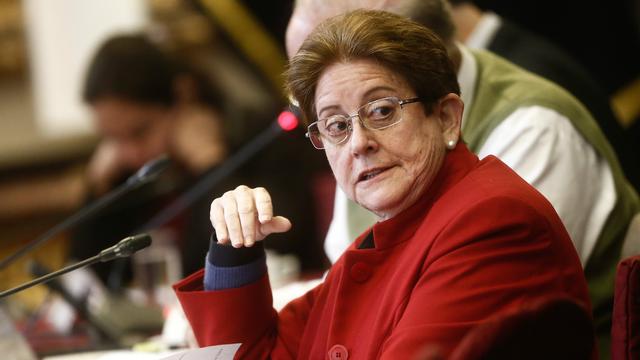 Lourdes Alcorta. En febrero del año pasado, mencionó que Fujimori "está preso y pagando sentencia, está encarcelado y bien encarcelado por todo lo que sucedió", para luego pedir disculpas. No obstante, el día de Navidad se mostró feliz con el indulto: "Saludo la decisión del Presidente PPK. Será este el camino de la reconciliación". (Foto: USI)