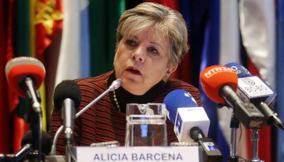 Alicia Bárcena es exsecretaria ejecutiva de la Comisión Económica para América Latina y el Caribe. (Foto: EFE)