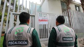 Municipio de San Isidro clausura definitivamente el local de Asociación de AFP