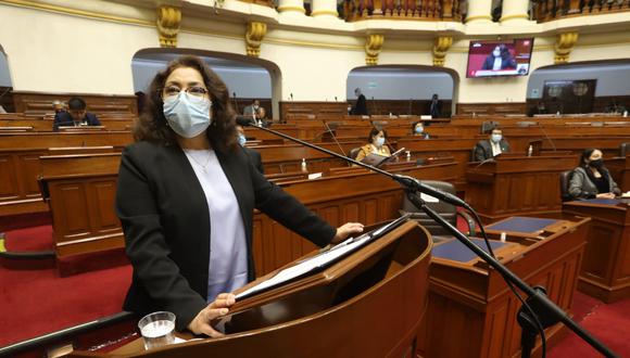 Jefa del Gabinete, Violeta Bermúdez, debe pedir el voto de confianza del Congreso (Foto: PCM)