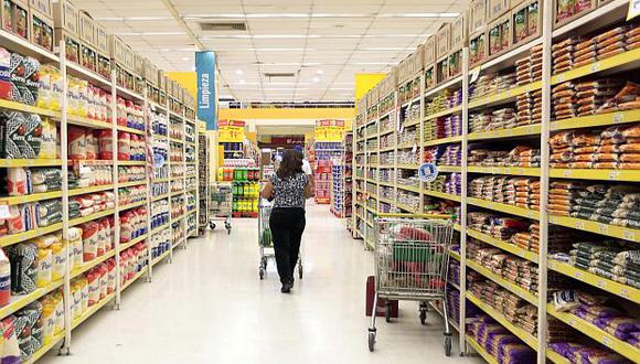 El personal ocupado en los supermercados creció 2.7% en promedio al año entre 2014 y 2018, según datos de Produce. (Foto: GEC)