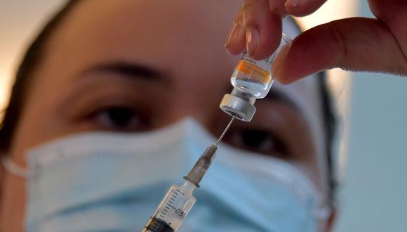 Vacuna. (Foto: AFP)