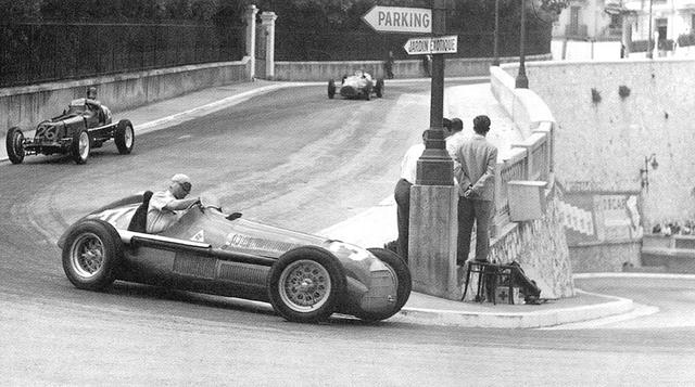 La primera carrera en Mónaco dentro del Campeonato Mundial de Fórmula 1 se celebró en 1950. En esa oportunidad el ganador fue Juan Manuel Fangio piloteando un Alfa Romeo. (Foto: f1fanatic)