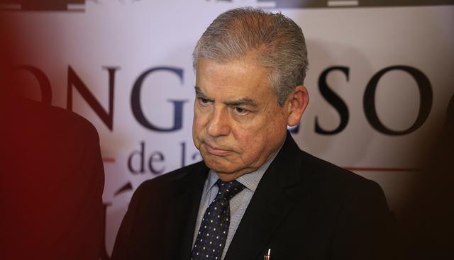 César Villanueva, primer ministro. Renunció el 8 de marzo pasado, lo que generó el primer gran relevo dentro del gabinete de Martín Vizcarra. (Foto: GEC)
