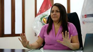 Marushka Chocobar Reyes: “Para el 2018 entregaríamos más de 20,000 becas”