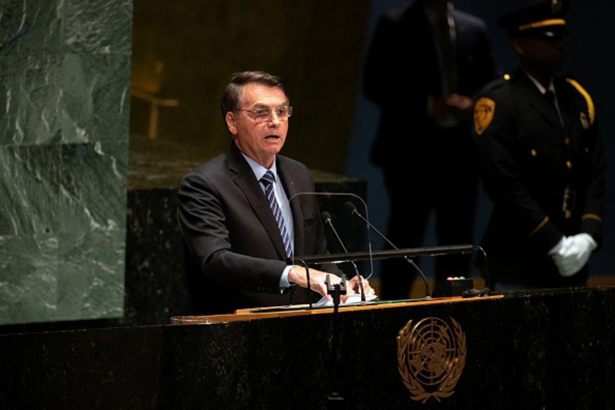Lo que queda claro de la arenga de Jair Bolsonaro en la ONU es lo rápido que su mandato está envejeciendo. (Foto: Bloomberg)