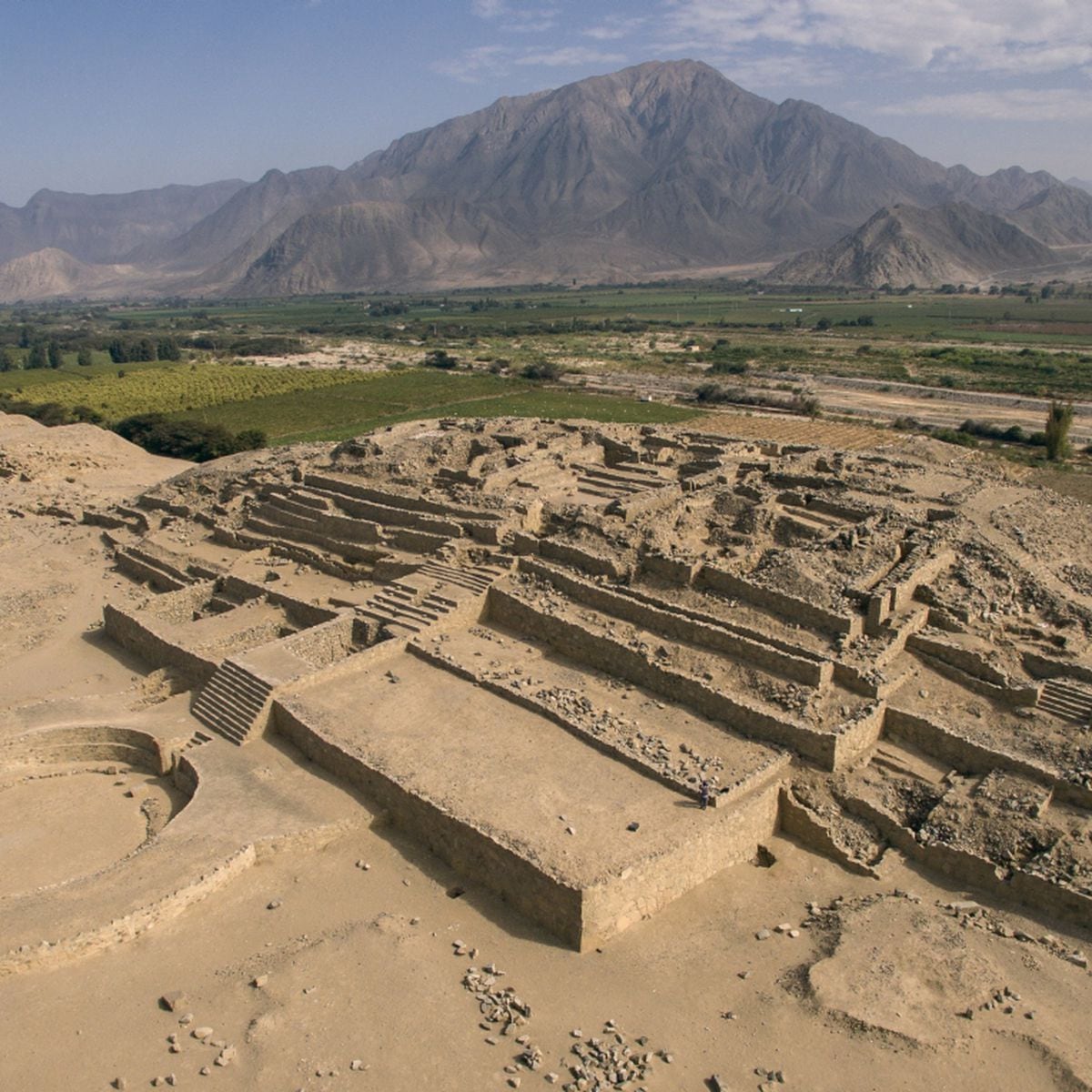 Caral Se Luce A 25 Anos De Revelarse Como Civilizacion Mas Antigua