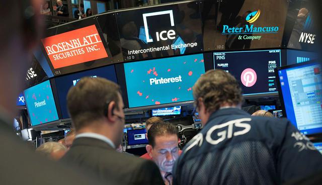 Pinterest Inc superó la valoración de US$12,000 millones que proyectó en su última ronda privada de recaudación con inversores en el 2017.&nbsp;(Foto: AFP)