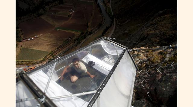 En el Skylodge Adventure Suites se puede dormir dentro de un refugio colgante completamente transparente, permitiéndole apreciar la impactante vista sobre el Valle Sagrado y las noches iluminadas por la vía láctea. (Foto: Reuters)