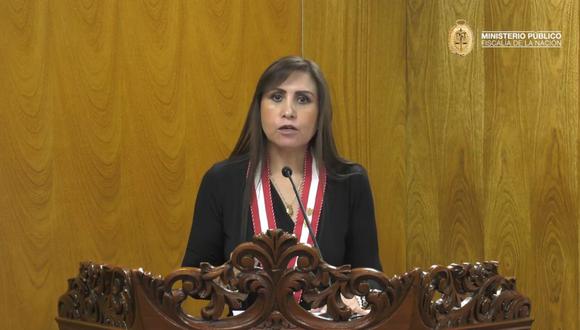 La fiscal de la Nación, Patricia Benavides.(Ministerio Público)