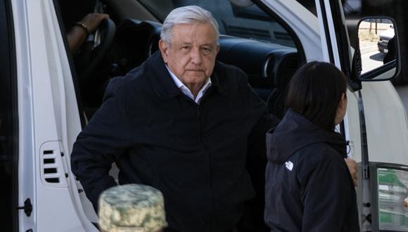 Imagen de archivo | El presidente mexicano, Andrés Manuel López Obrador, llega a una reunión privada en Ciudad Juárez, estado de Chihuahua, México, el 31 de marzo de 2023.