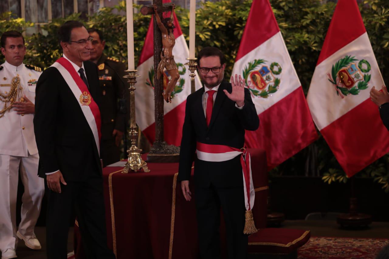 En Comercio Exterior y Turismo lidera el ministro Edgar Manuel Vásquez. (Foto: Hugo Pérez / GEC)