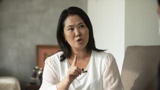 Keiko Fujimori: “Cuando escucho al señor Lescano me hace recordar al señor Alejandro Toledo”