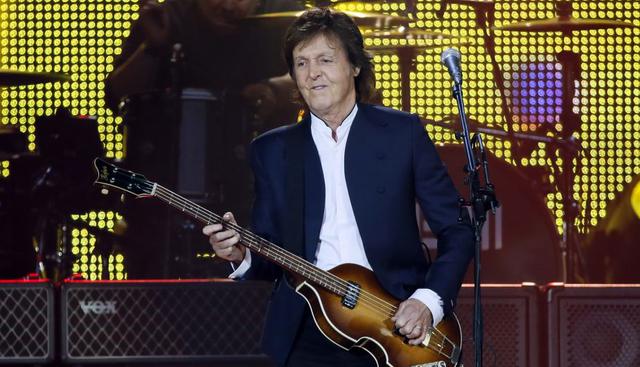 Al igual que el resto de los Beatles, Paul McCartney tiene dos estrellas en el Paseo de la Fama: una como solista y otra en conjunto. Dicho galardón en solitario lo obtuvo en el año 2012. (AFP)