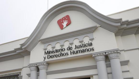 Ministerio de Justicia. (Foto: Manuel Melgar)