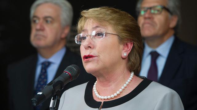 Michelle Bachelet: La presidenta de Chile tiene 65 años de edad. (Foto: AFP)