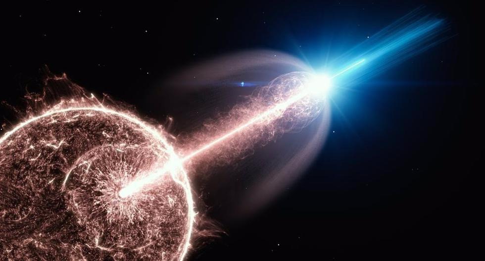 Esplosione cosmica 1 studio spiega come si è verificata la più grande esplosione cosmica mai avvenuta Sto studiando |  mondo