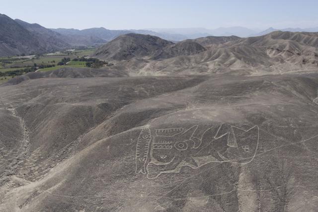 Foto 4 | La Orca, es un geoglifo mide unos 60 metros de largo y está ubicado en la falda de un cerro en el sector de Piedras Gordas en el distrito de Llipata.Foto: Cortesía/ Genry Emerson Bautista.