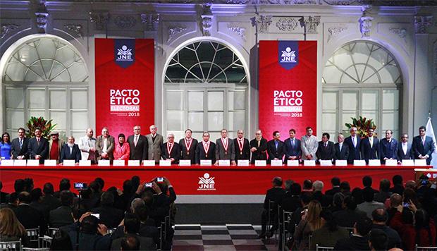 Pacto Ético Electoral amonestó a Ricardo Belmont por anunciar que no irá al debate municipal. (Foto: Agencia Andina)