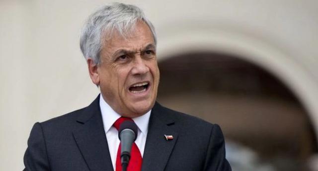 8. Piñera anuncia que no va a renunciar. (Foto: AFP)